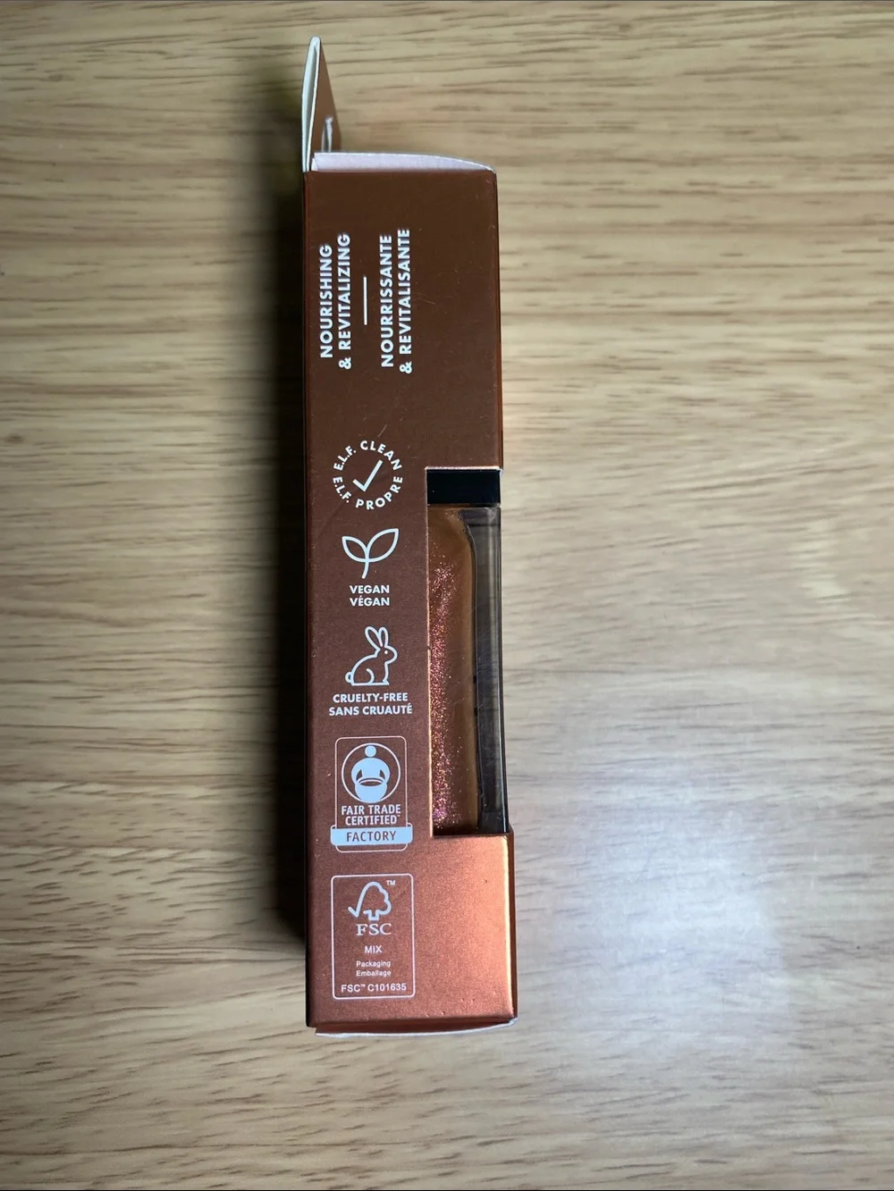 e.l.f. Glow Reviver Lip Oil - Shimmery Copper